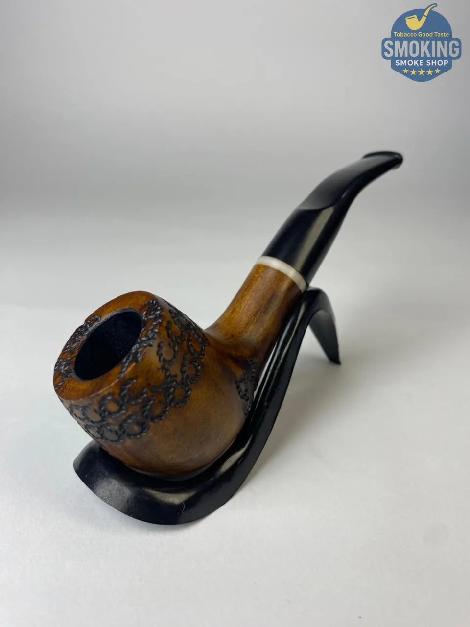 Turkish Bent outdoorsman pipe بايب اوت دور تركي محلي منحي