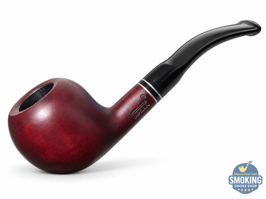 Pipsan Apple colored Stem pipe بايبسان آبل بايب تركي خشب ساق سوداء