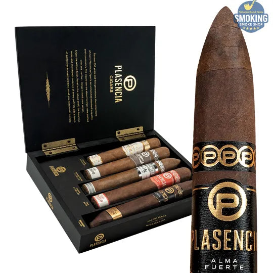 Plasencia Cigars 5 Exclusive Box Set — مجموعة بلاسينسيا الفاخرة (5 انواع سيجار مميزة مقاسات مختلفة )
