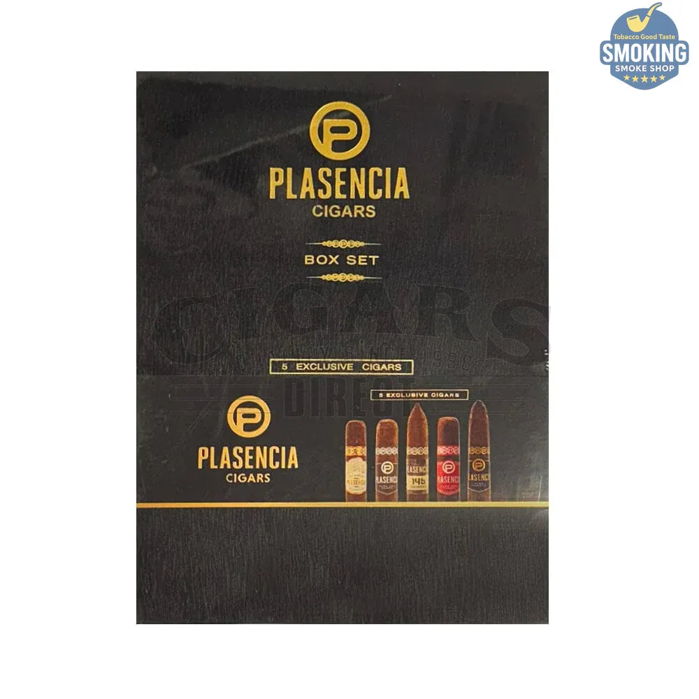 Plasencia Cigars 5 Exclusive Box Set — مجموعة بلاسينسيا الفاخرة (5 انواع سيجار مميزة مقاسات مختلفة )
