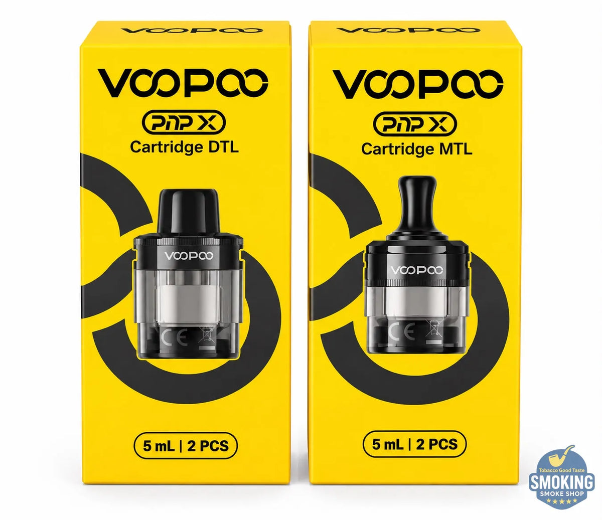 VOOPOO PnP X Cartridge DTL & MTL 5ml — كارتريدج فوبو بي إن بي إكس 5 مل (نفس شيشة او سيجارة )