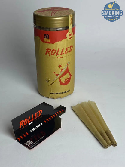 Rolled Cones — رولد كونز ورق لف ملفوف جاهز كونو بعدة أحجام  🇺🇸