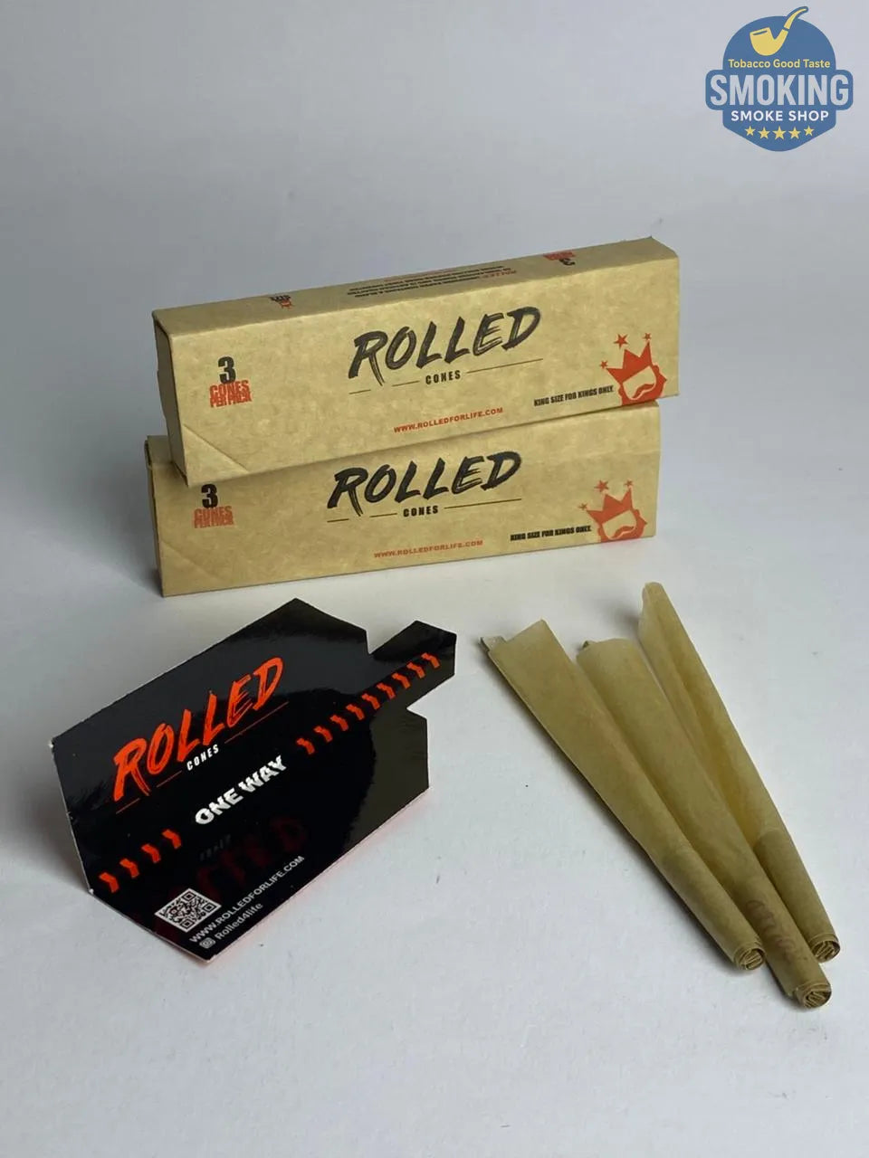 Rolled Cones — رولد كونز ورق لف ملفوف جاهز كونو بعدة أحجام  🇺🇸