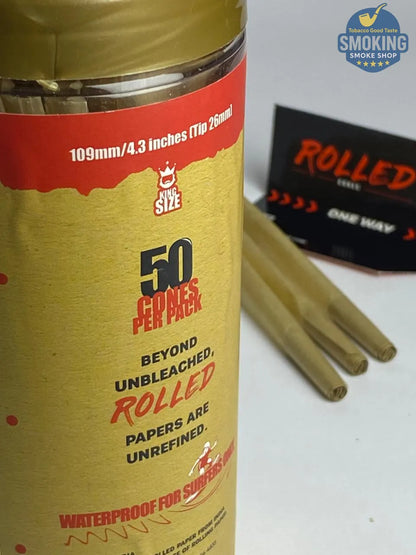 Rolled Cones — رولد كونز ورق لف ملفوف جاهز كونو بعدة أحجام  🇺🇸