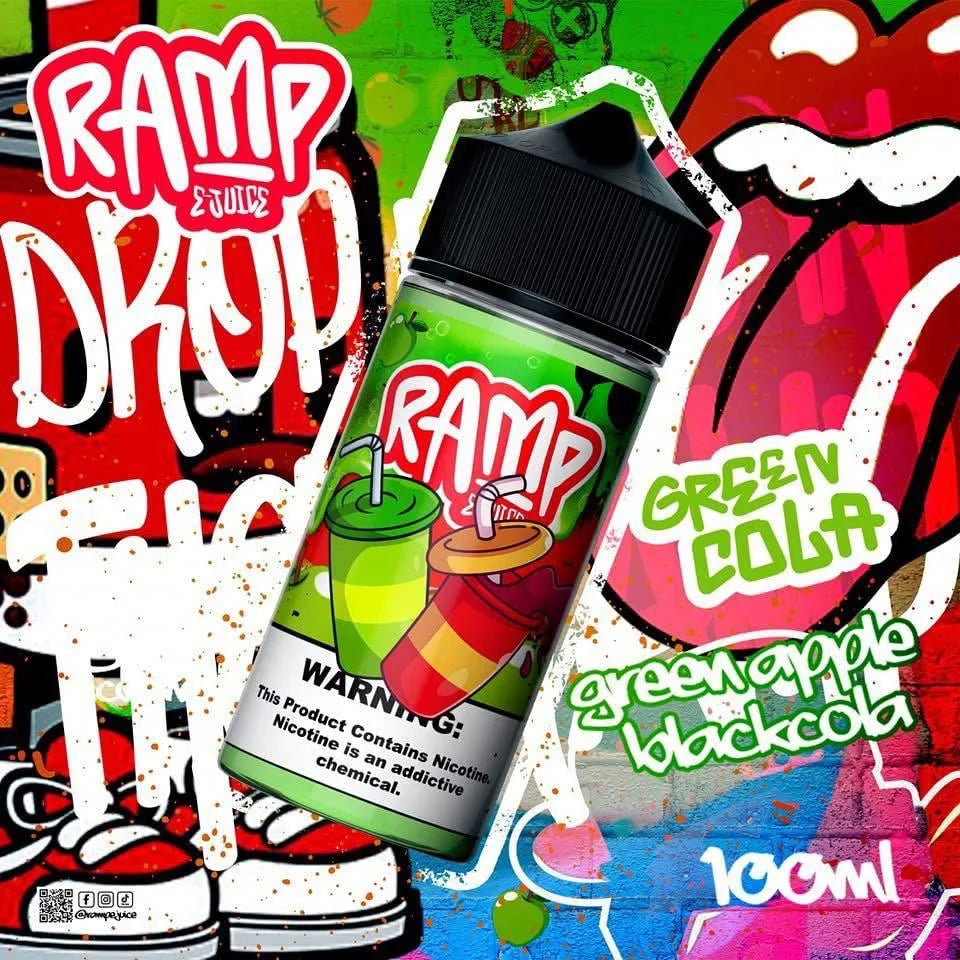 Ramp Liquid 100 ML DL رامب ليكويد شيشة 100 ملي