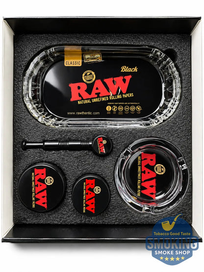 RAW Classic Smoking Accessories Gift Set — طقم إكسسوارات تدخين راو كلاسيك الفاخر