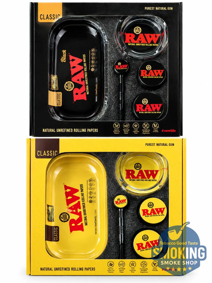RAW Classic Smoking Accessories Gift Set — طقم إكسسوارات تدخين راو كلاسيك الفاخر
