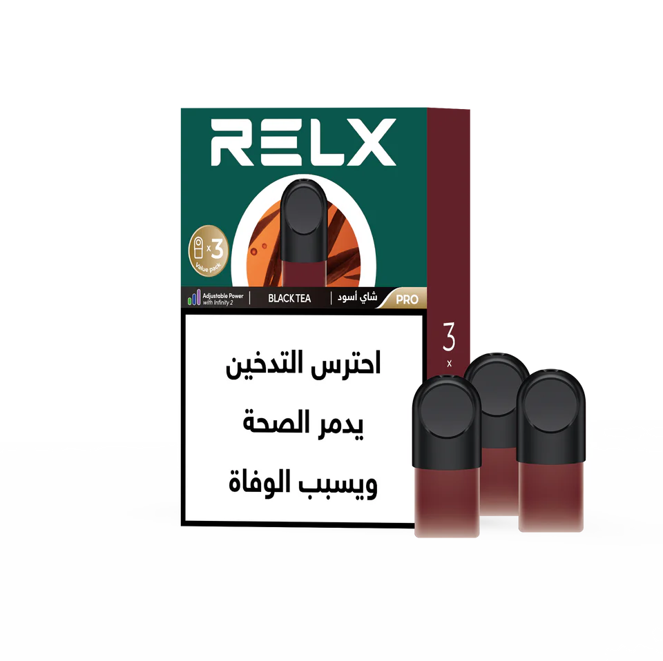 RELX Pod Pro replacement cartridge 2&3 ML غيار بود ريلاكس 2 و 3 ملي معبأة جاهزة 