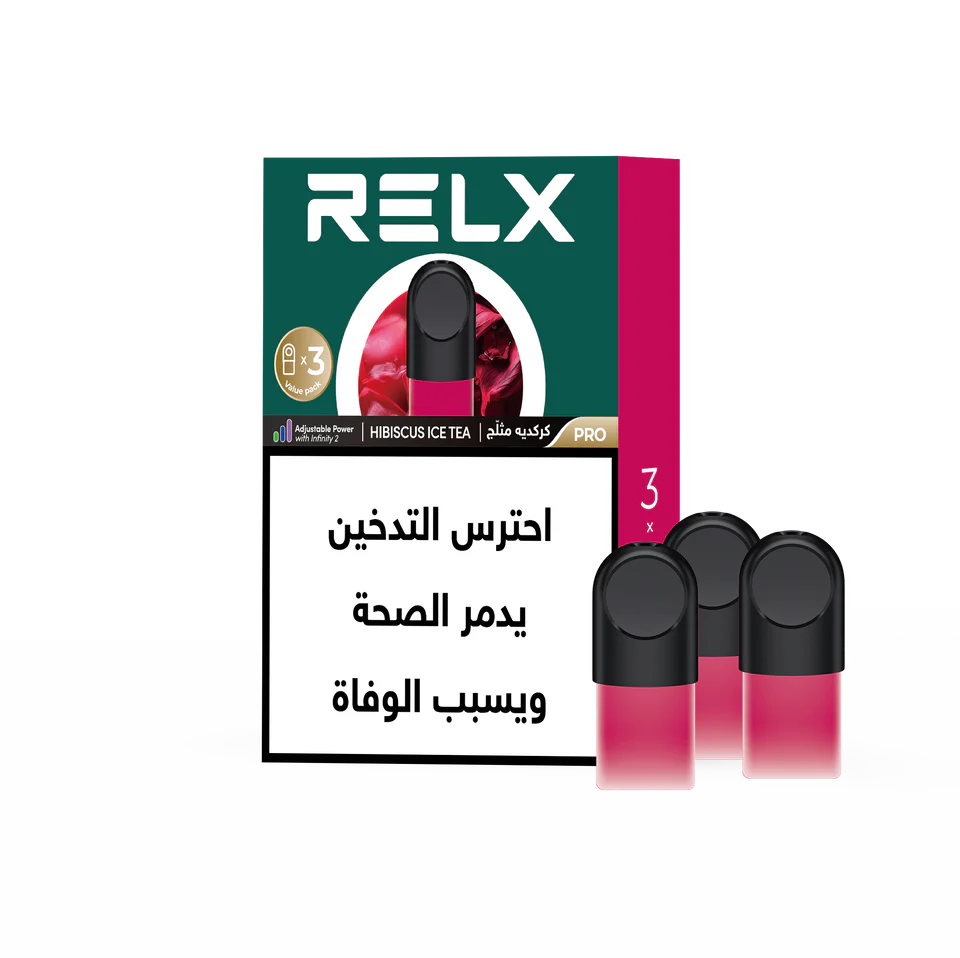 RELX Pod Pro replacement cartridge 2&3 ML غيار بود ريلاكس 2 و 3 ملي معبأة جاهزة 