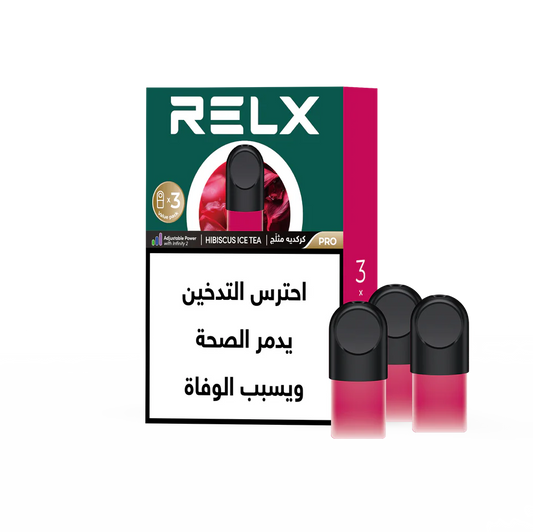 RELX Pod Pro replacement cartridge 2&3 ML غيار بود ريلاكس 2 و 3 ملي معبأة جاهزة 