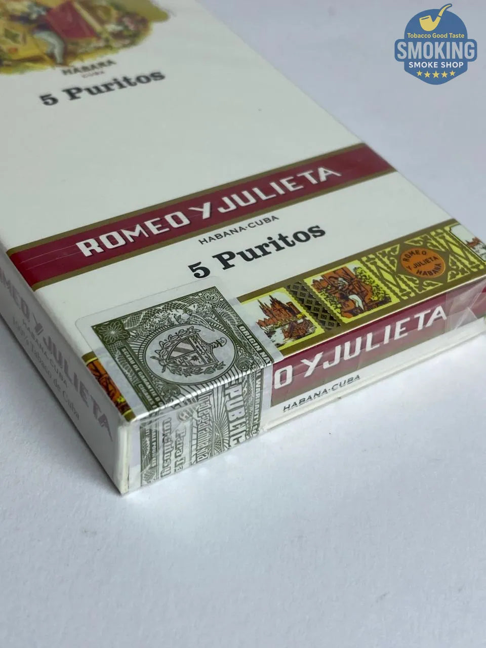 Romeo y Julieta Puritos — سيجار روميو وجوليتا بوريتوس الكوبي (عبوة 5 سيجار) 🇨🇺