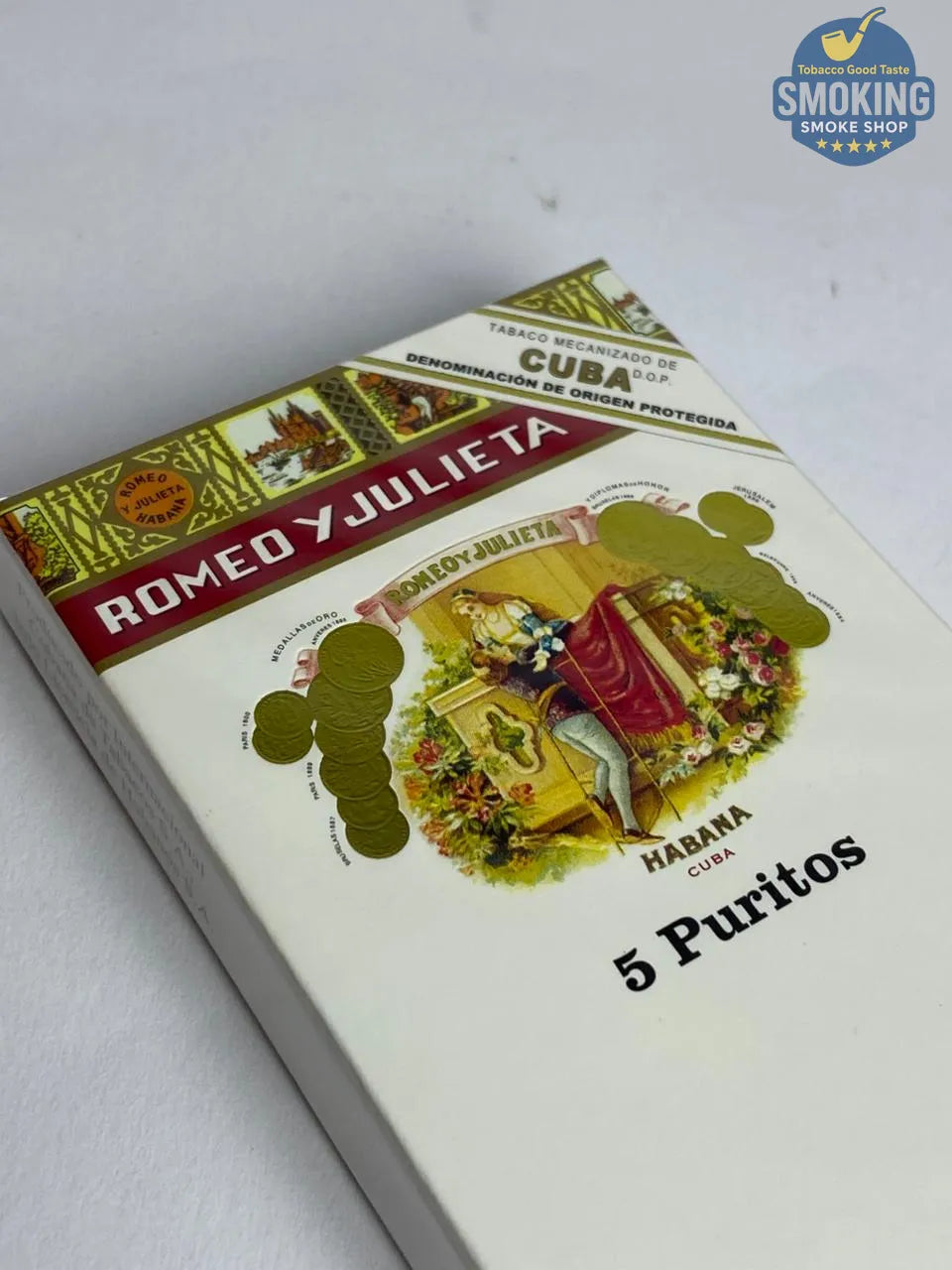 Romeo y Julieta Puritos — سيجار روميو وجوليتا بوريتوس الكوبي (عبوة 5 سيجار) 🇨🇺