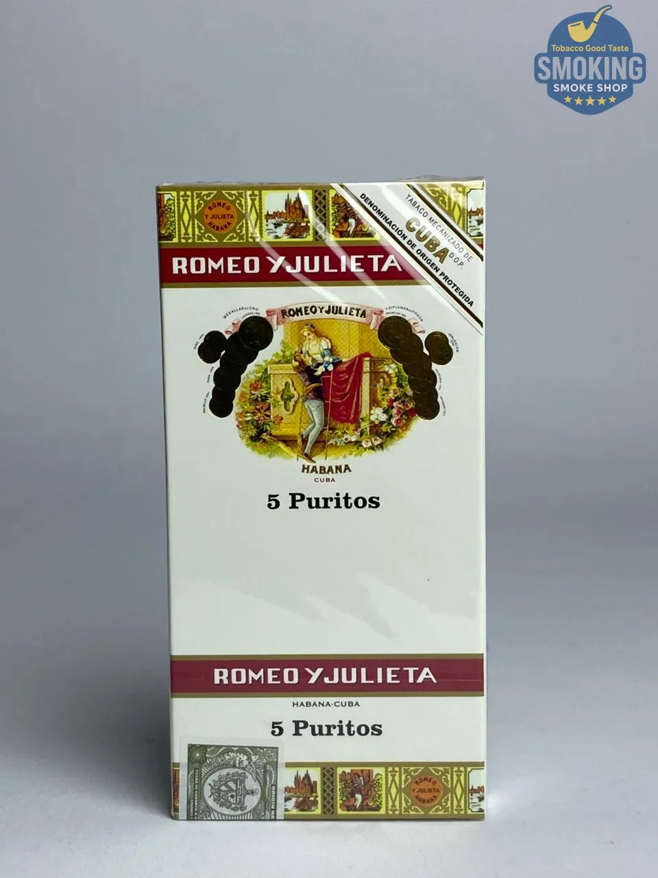 Romeo y Julieta Puritos — سيجار روميو وجوليتا بوريتوس الكوبي (عبوة 5 سيجار) 🇨🇺