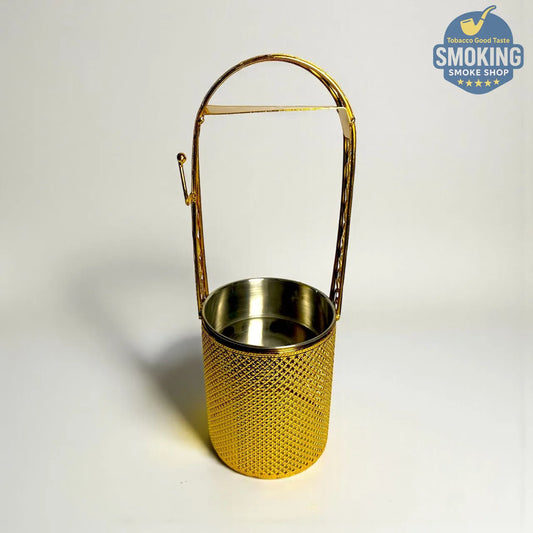 ✨ Golden Charcoal Holder — شيالة فحم ذهبي فاخر