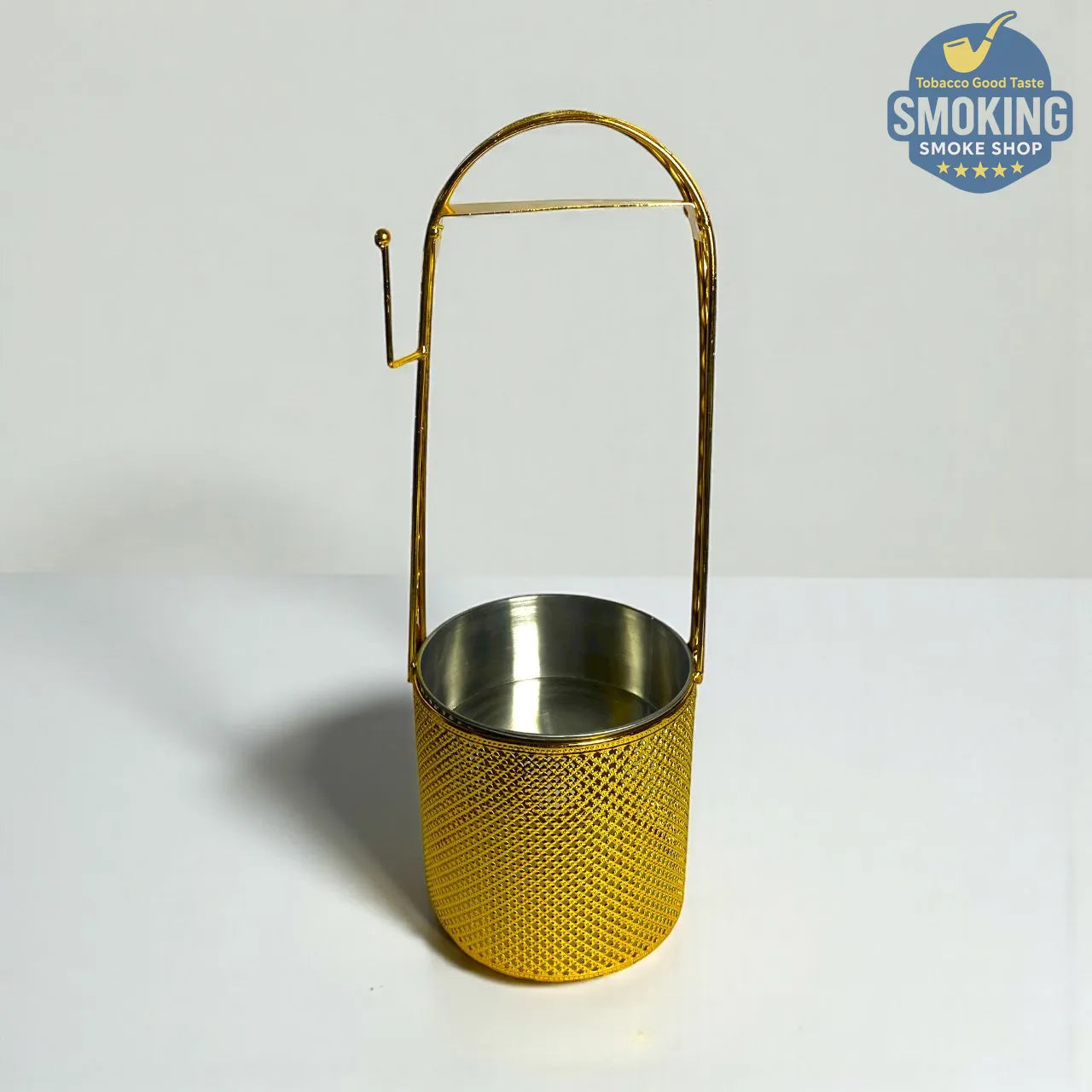 ✨ Golden Charcoal Holder — شيالة فحم ذهبي فاخر