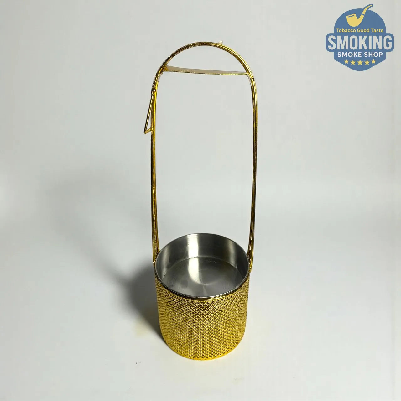 ✨ Golden Charcoal Holder — شيالة فحم ذهبي فاخر