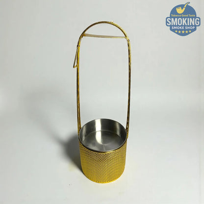 ✨ Golden Charcoal Holder — شيالة فحم ذهبي فاخر