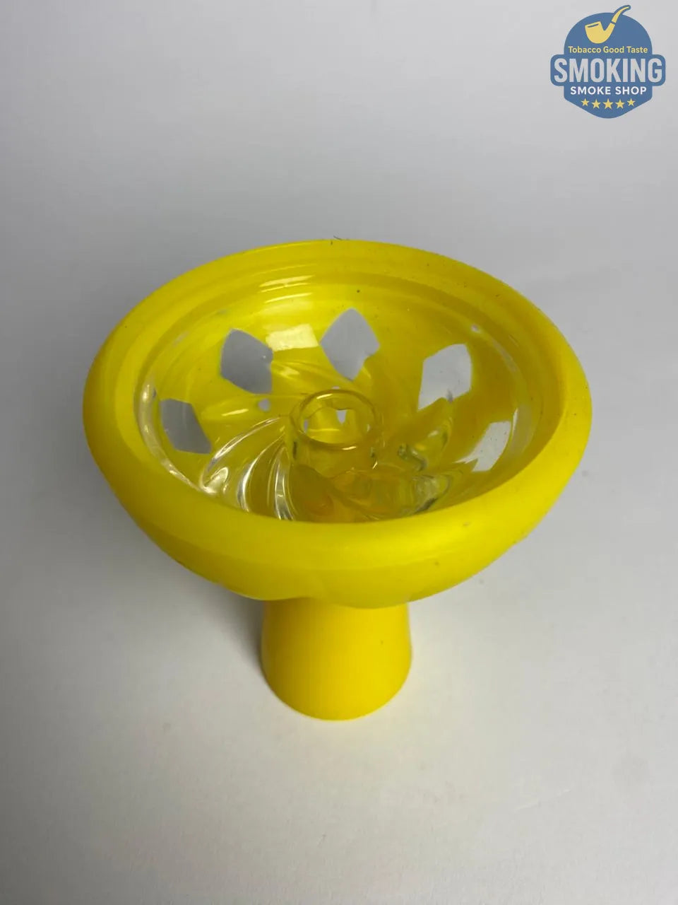 Silicon Colorful Hookah Bowl Set – طقم رؤوس شيشة سيليكون في زجاج ملوّنة وعصرية