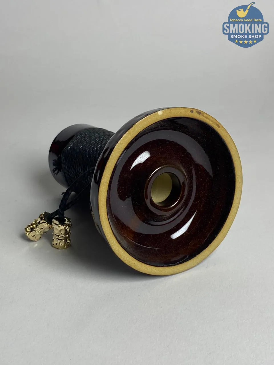 Luxury Oriental Hookah Bowl – رأس ( حجر ) شيشة شرقي فاخر بالحبال الذهبية