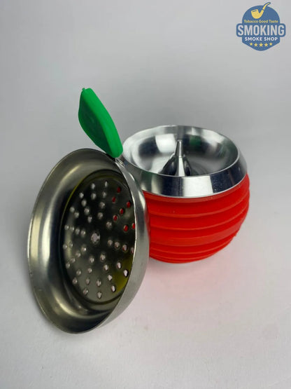 Silicone Hookah Bowl with Metal Screen — حجر شيشة سيليكون بمصفاة ورأس معدني