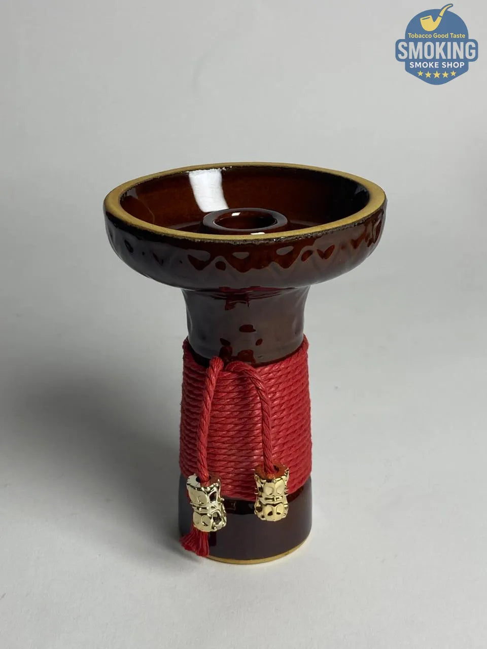 Luxury Oriental Hookah Bowl – رأس ( حجر ) شيشة شرقي فاخر بالحبال الذهبية