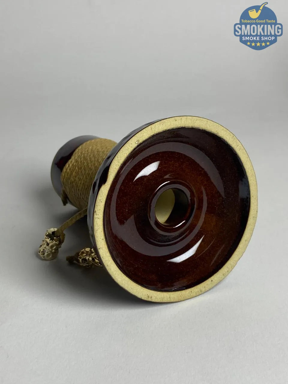 Luxury Oriental Hookah Bowl – رأس ( حجر ) شيشة شرقي فاخر بالحبال الذهبية