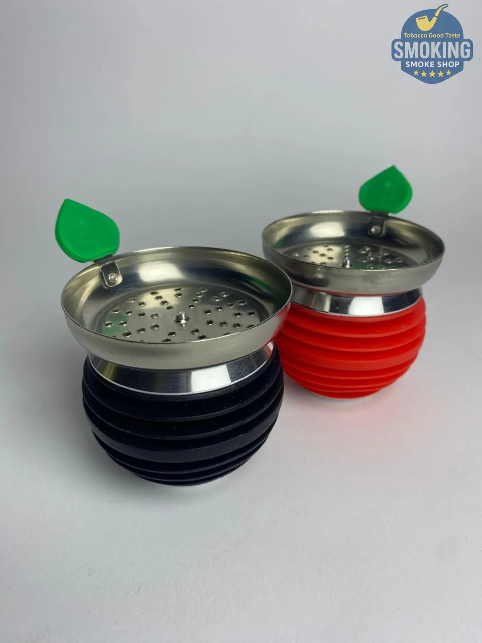 Silicone Hookah Bowl with Metal Screen — حجر شيشة سيليكون بمصفاة ورأس معدني