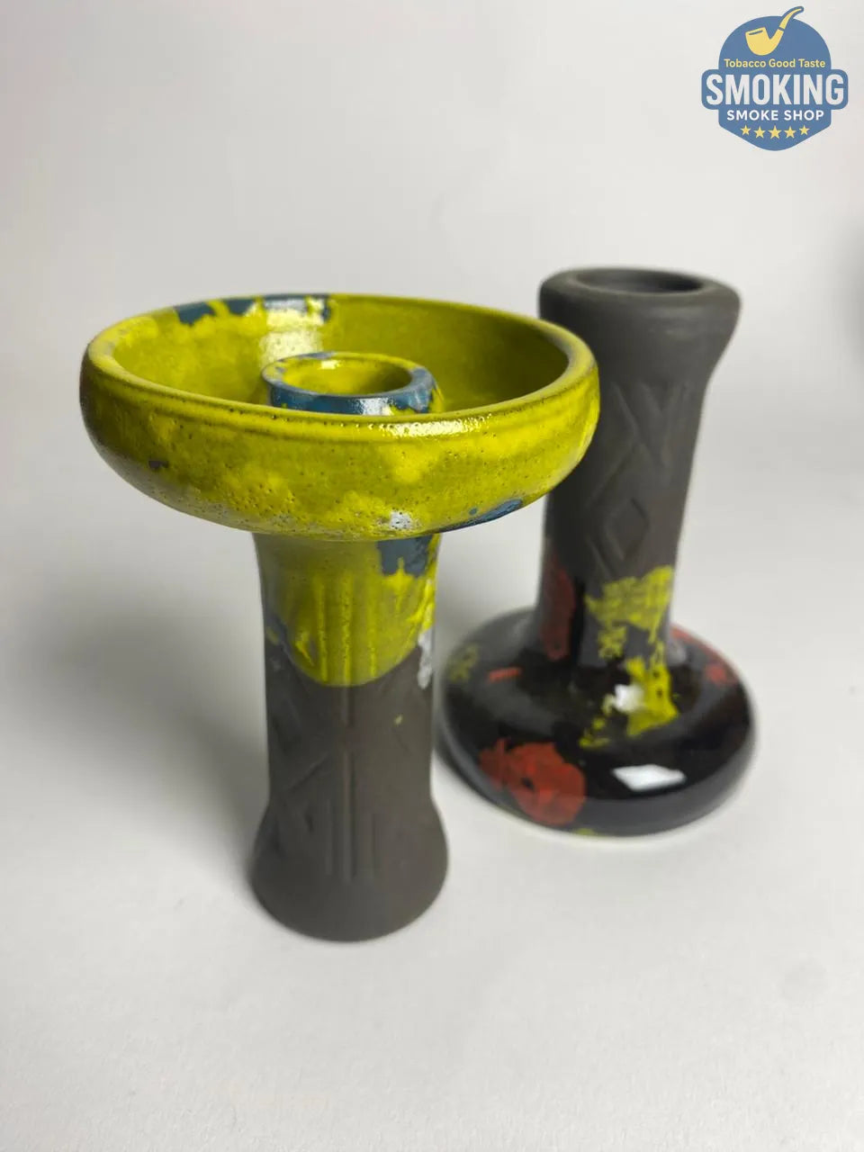 Handmade Ceramic Hookah Bowl – رأس شيشة خزفي يدوي فاخر