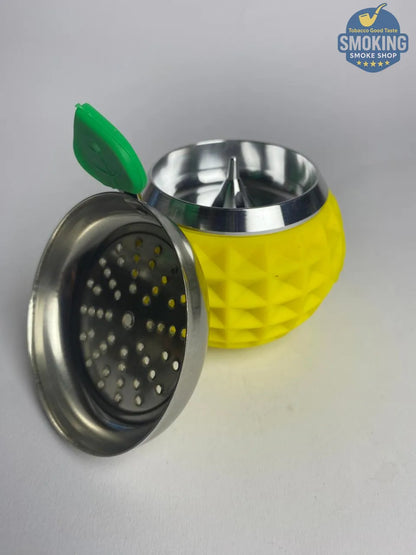 Silicone Hookah Bowl with Metal Screen — حجر شيشة سيليكون بمصفاة ورأس معدني