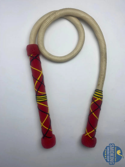 🔸 Shisha Hose — خرطوم شيشة جلد طبيعي فاخر مع ماسك قطيفة للشيشة البلدي او النحاس 