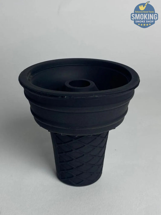 Silicone Shisha Head – رأس ( حجر ) شيشة سيليكون بنقشة مخروطية 🧯