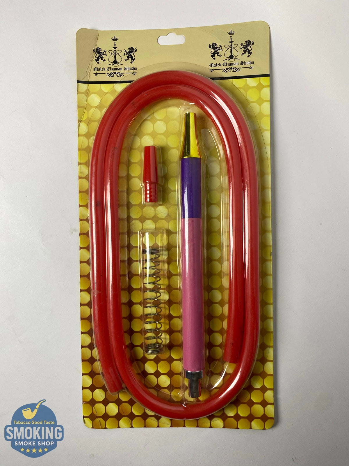 Malek Elzaman Shisha Hose KIT -طقم لي (خرطوم) شيشة سيليكون ملك الزمان