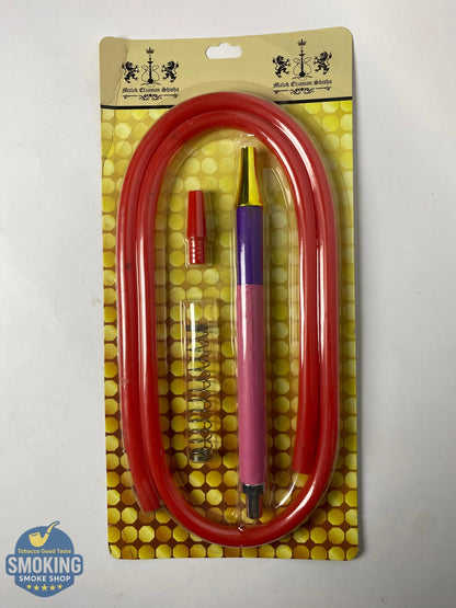 Malek Elzaman Shisha Hose KIT -طقم لي (خرطوم) شيشة سيليكون ملك الزمان