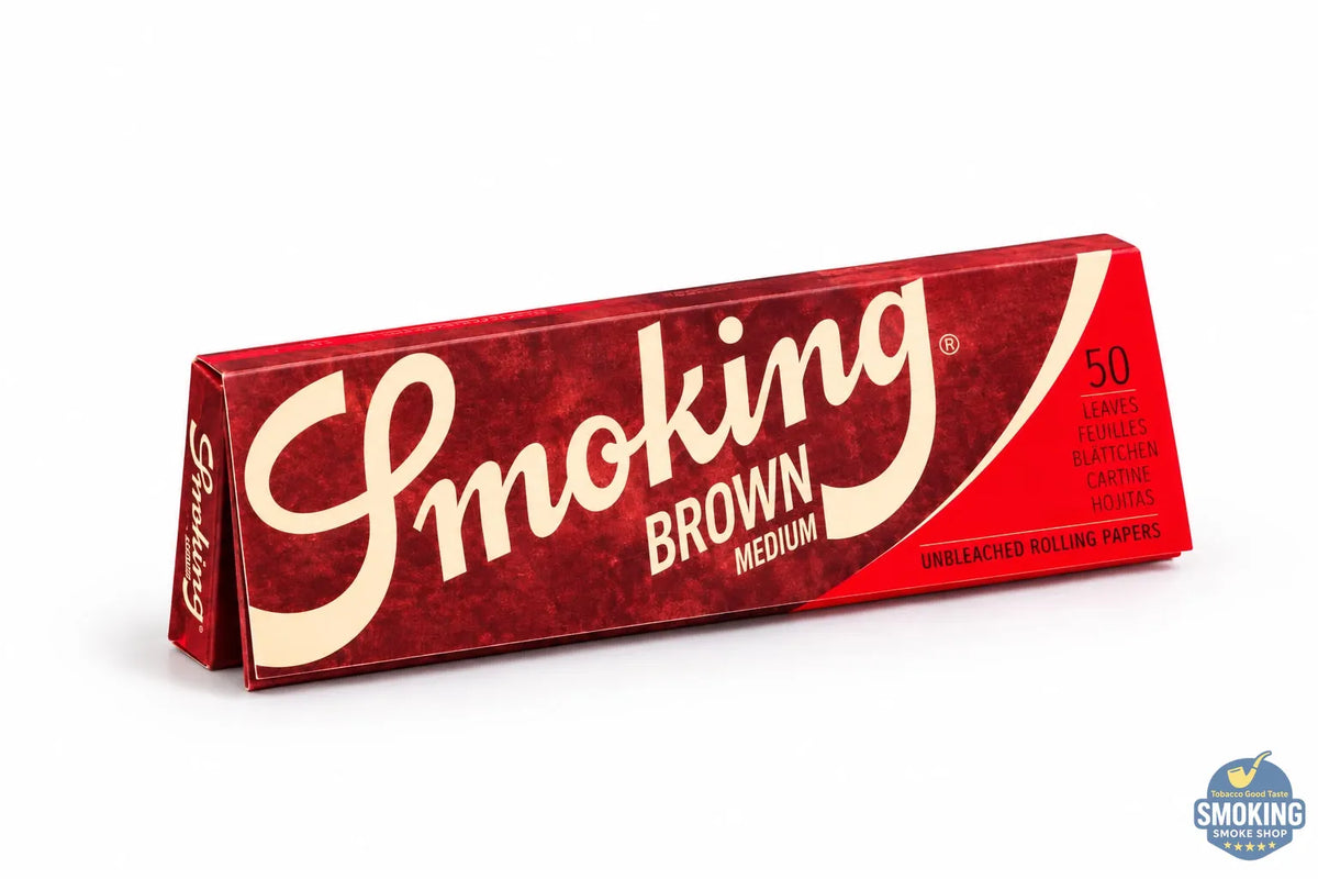 Smoking Brown Medium سموكنج بني وسط مقاس واحد وربع