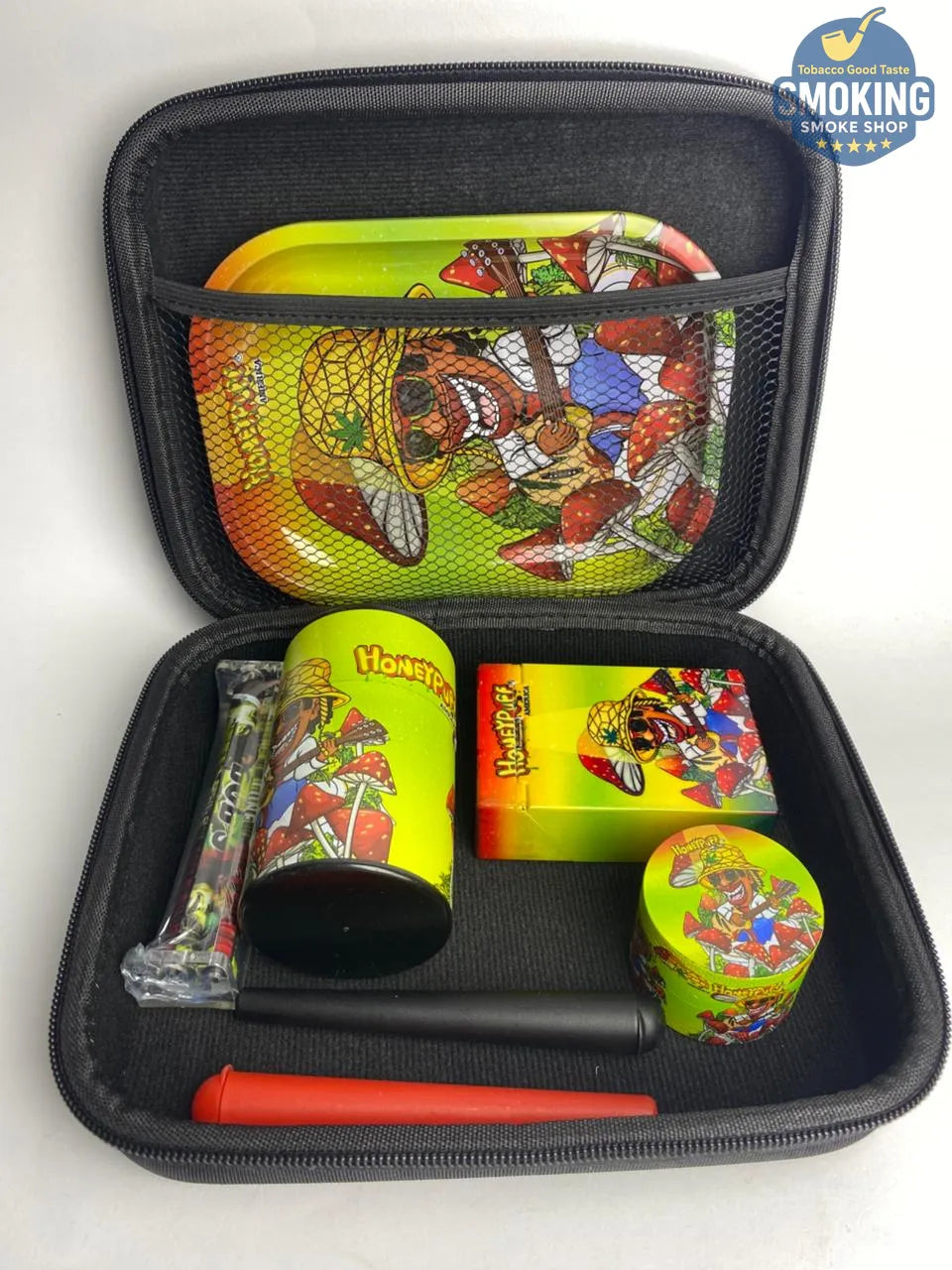 🎶 HoneyPuff Smoking Kit Box — طقم تدخين متكامل من هوني بَف