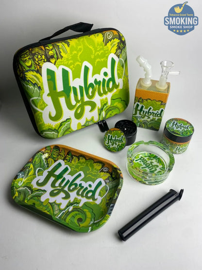 🛍️ طقم تدخين كامل داخل شنطة — Smoking Set Case (متعدّد الأشكال)