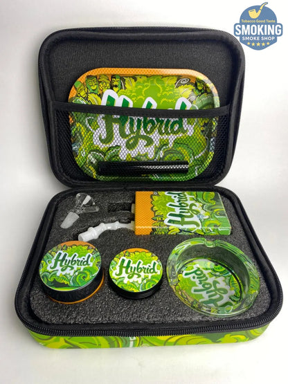 🛍️ طقم تدخين كامل داخل شنطة — Smoking Set Case (متعدّد الأشكال)