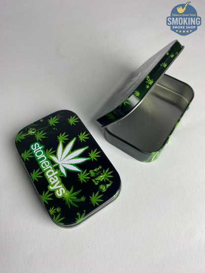 Stonerdays Metal Stash Tin — علبة تبغ معدنية للحفظ ف الجيب