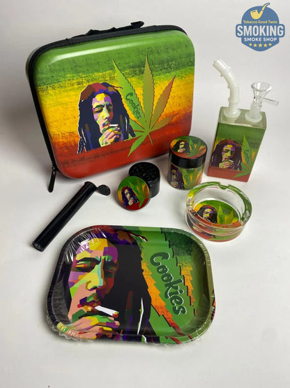 Smoking Set Case Many Shapes — حقيبة تدخين متكاملة بادوات وعدة كاملة العدد اشكال مختلفة 