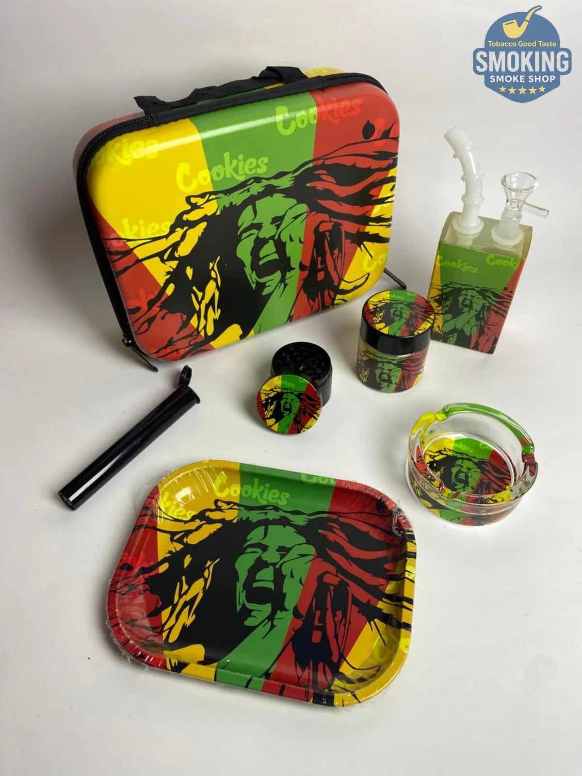 Smoking Set Case Many Shapes — حقيبة تدخين متكاملة بادوات وعدة كاملة العدد اشكال مختلفة 