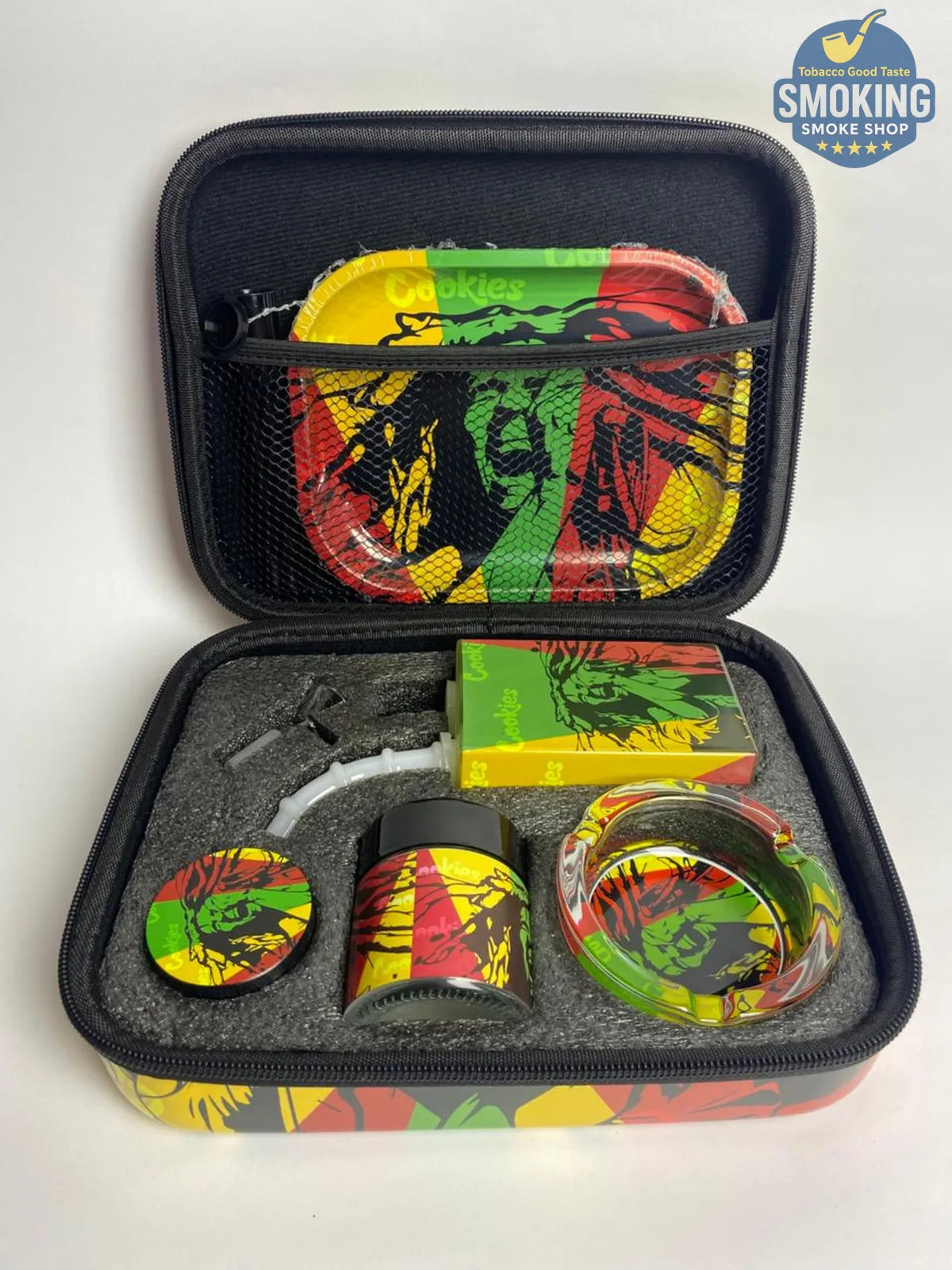 Smoking Set Case Many Shapes — حقيبة تدخين متكاملة بادوات وعدة كاملة العدد اشكال مختلفة 