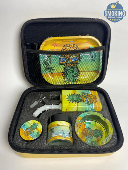 Smoking Set Case Many Shapes — حقيبة تدخين متكاملة بادوات وعدة كاملة العدد اشكال مختلفة 