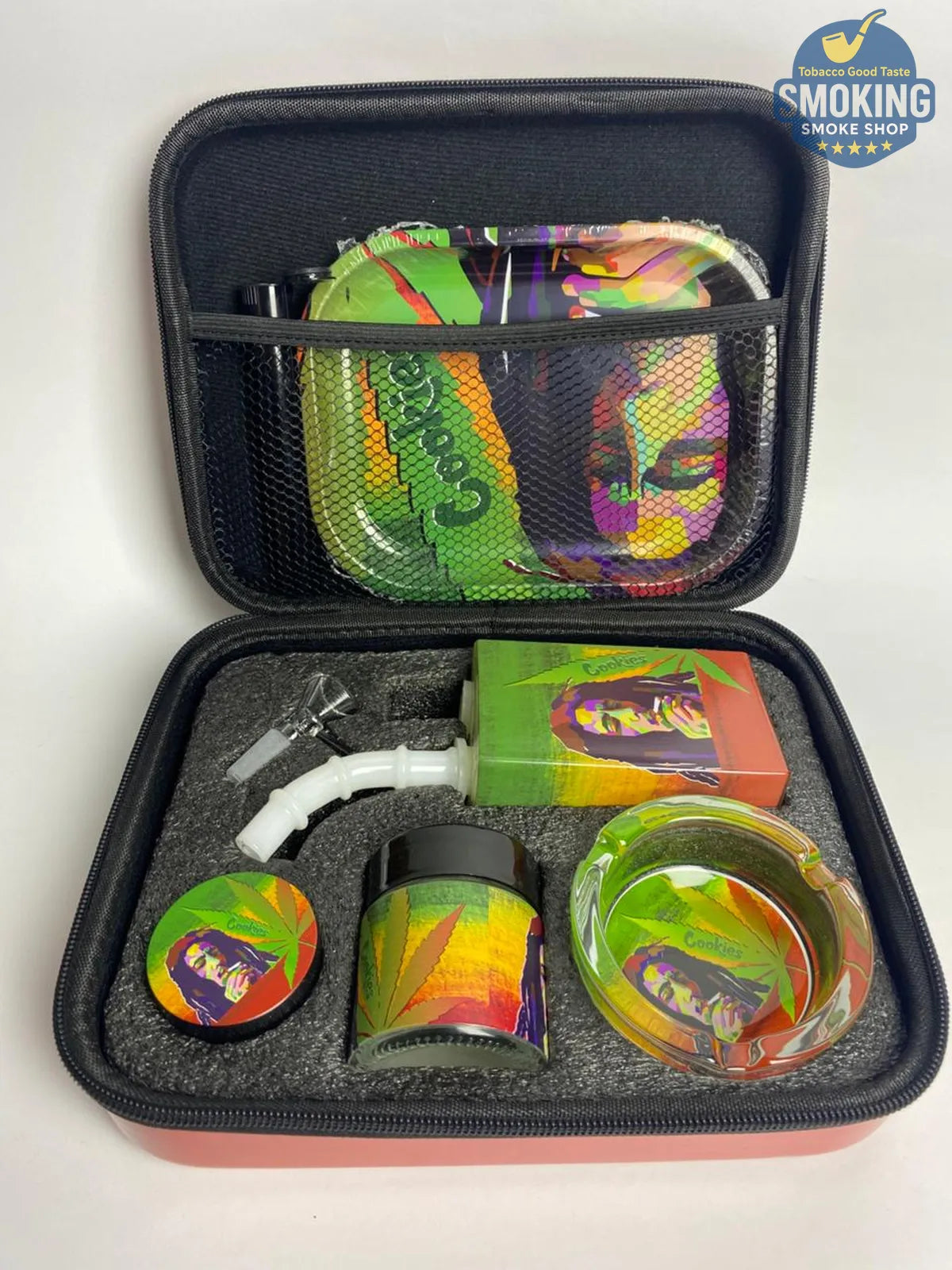 Smoking Set Case Many Shapes — حقيبة تدخين متكاملة بادوات وعدة كاملة العدد اشكال مختلفة 