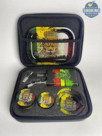 🛍️ طقم تدخين كامل داخل شنطة — Smoking Set Case (متعدّد الأشكال)