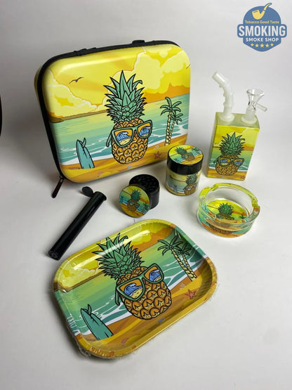 Smoking Set Case Many Shapes — حقيبة تدخين متكاملة بادوات وعدة كاملة العدد اشكال مختلفة 