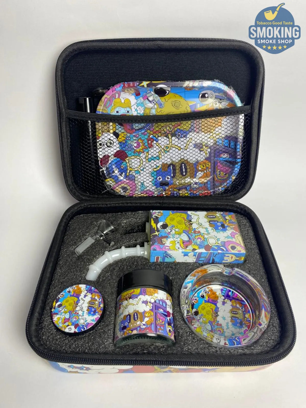 Smoking Set Case Many Shapes — حقيبة تدخين متكاملة بادوات وعدة كاملة العدد اشكال مختلفة 