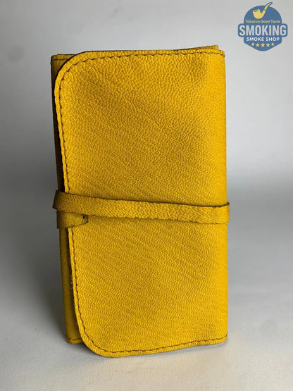🐐 Genuine Leather Tobacco Pouch — جراب تبغ وعدة لف مصنوع من جلد ماعز مصري طبيعي 100%