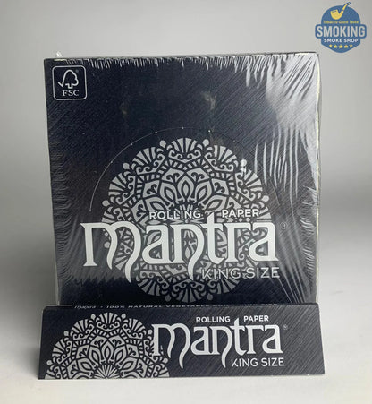 Mantra Rolling paper king size ورق بفرة مانترا أبيض كينج سايز