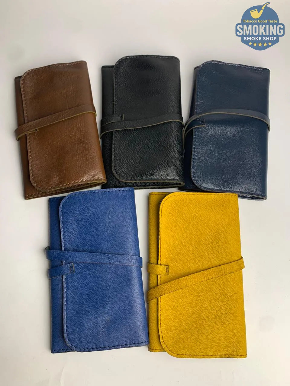 🐐 Genuine Leather Tobacco Pouch — جراب تبغ وعدة لف مصنوع من جلد ماعز مصري طبيعي 100%