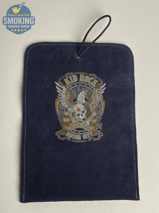 Leather tobacco pouch جراب سجاير جلد شمواه مطبوع